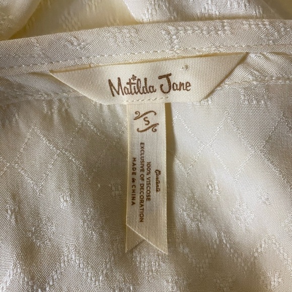 NWOT Matilda Jane Believe In You Ruffle Blouse - Picture 5 of 8